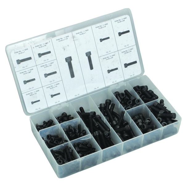 Chain Saw Bolt Assortment (240 pieces) 8.5" x5" x2"